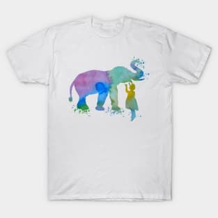 Elephant and child T-Shirt